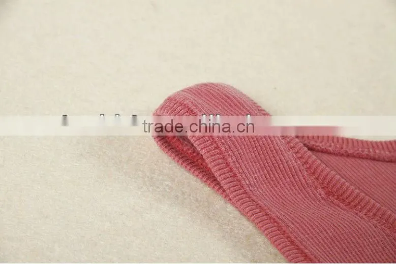 Natural Bamboo Lycra Strech Ladies Tank Top Red Color