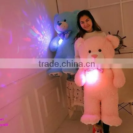 Soft teddy bear toy projection ceiling light