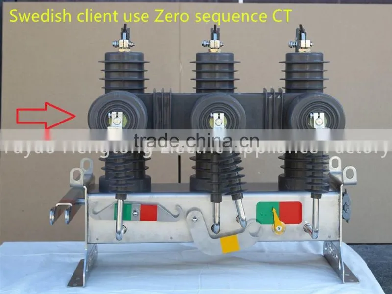 New Integrated ZW32 VCB 24 KV Core balanced CT/ Zero sequence CT/Omnipolar CT