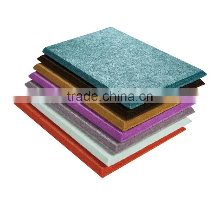 decorative sound absorbing panels polyester sound absorption