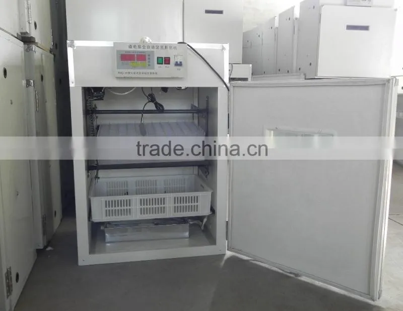 High hatching rate 440 chicken eggs fully automatic incubator with CE supported