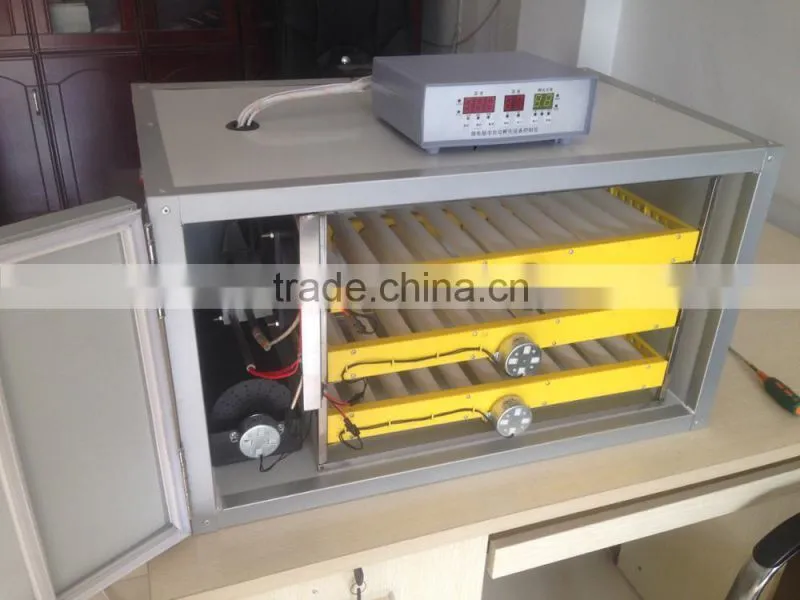 Smart controller high hatching rate 180 chicken eggs hatcher/breeder