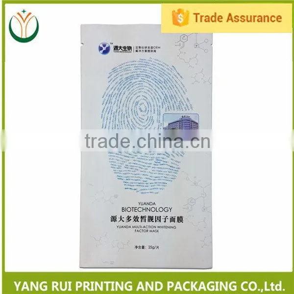 Factory Vivid Printing anti wrinkle facial mask bag