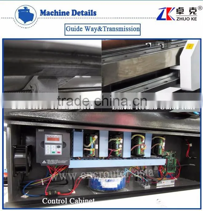 Mach3 Controller CNC Router Machine For Aluminum Acrylic Wood ZK-6090 600*900MM With Dust Collector