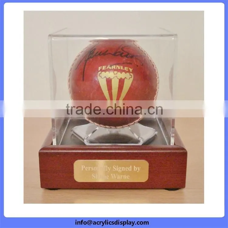 Most popular creative special acrylic cube baseball case