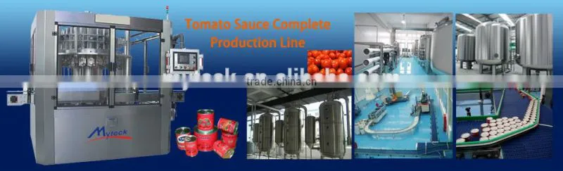 Whole line of tomato paste plant machinery China
