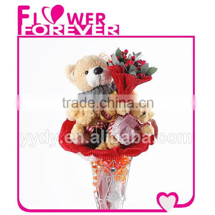 Unique Wedding Gift Bear Bouquet