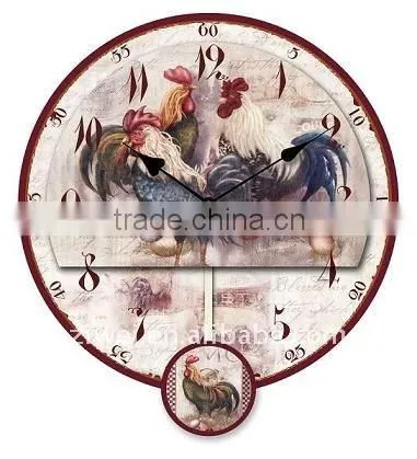 wood pendulum clock