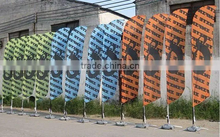 custom polyster flying flag printing