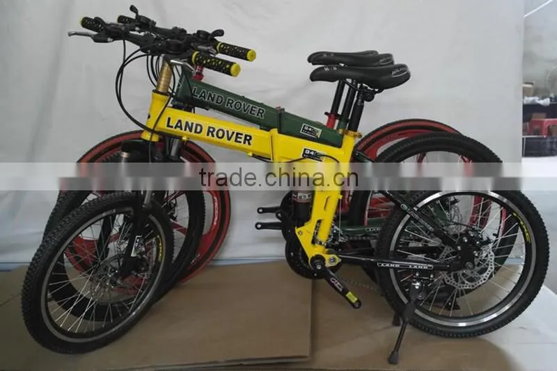 Mountain Bike 26-Inch High-Carbon Mountain Bike Dual Front And Rear Suspension Folding Mountain Bike Cycling Sell Like Hot Cakes