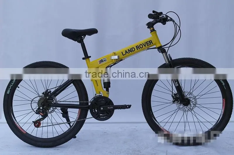 Mountain Bike 26-Inch High-Carbon Mountain Bike Dual Front And Rear Suspension Folding Mountain Bike Cycling Sell Like Hot Cakes