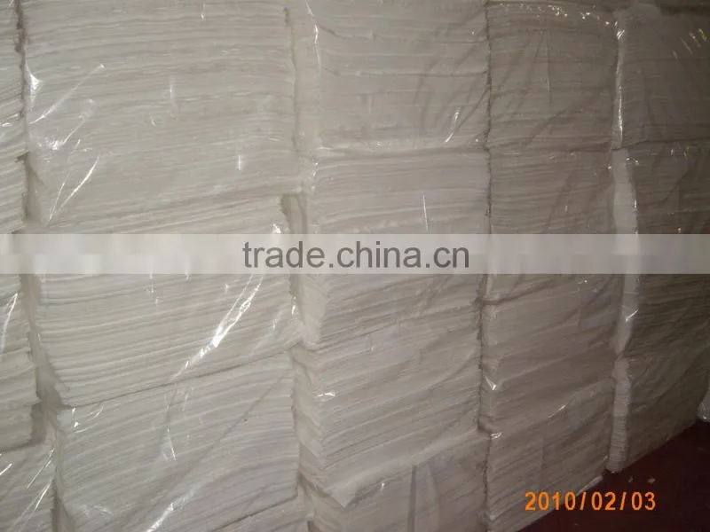 oil spill containment pads made of polypropylene fiber