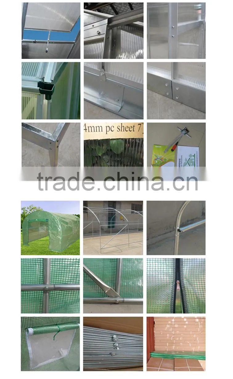 High Quality Agricultural Aluminum Greenhouse