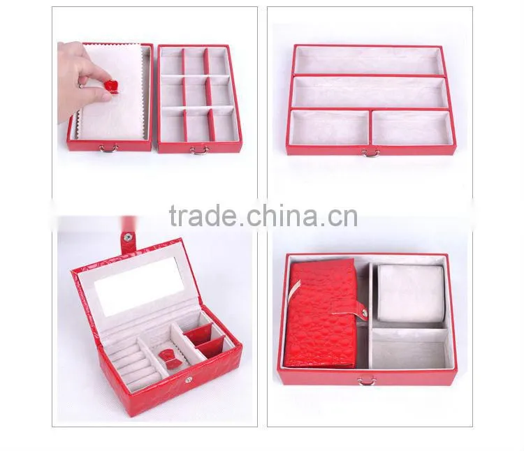 large jewellery cartons boxes faux leather storage box cosmetic storage box