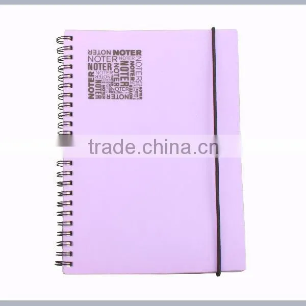 Sprial Office Diary with Elastic Band