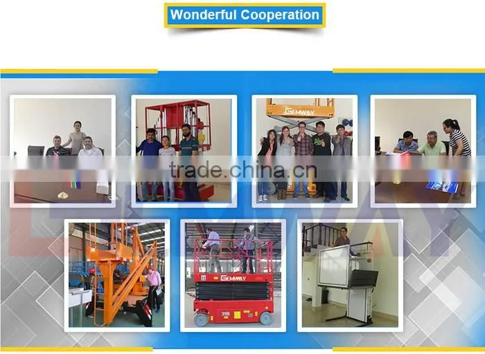 3.5ton Warehouse hydraulic scissor loading dock lift platform