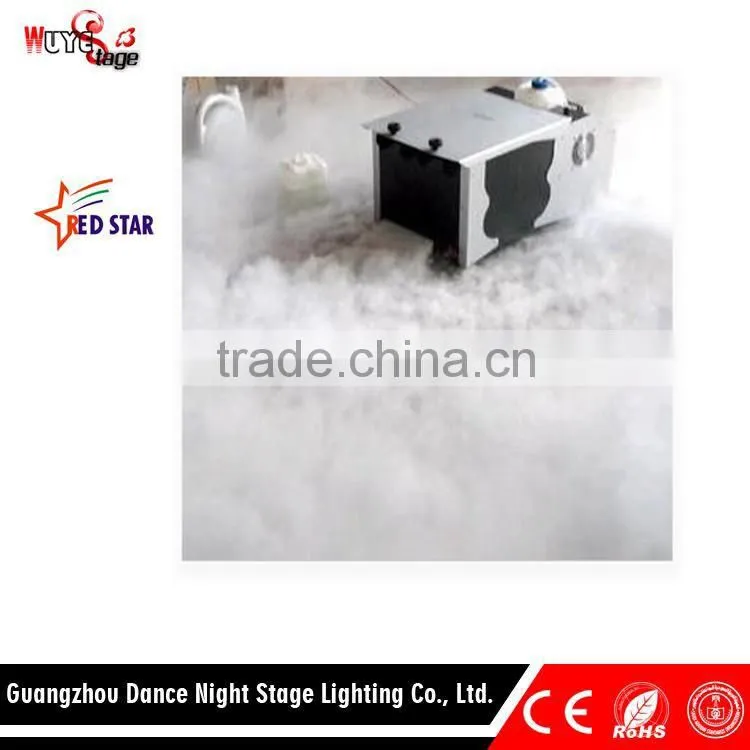 3000W Low Fog Machine for Stage 25m Remote Control Distance