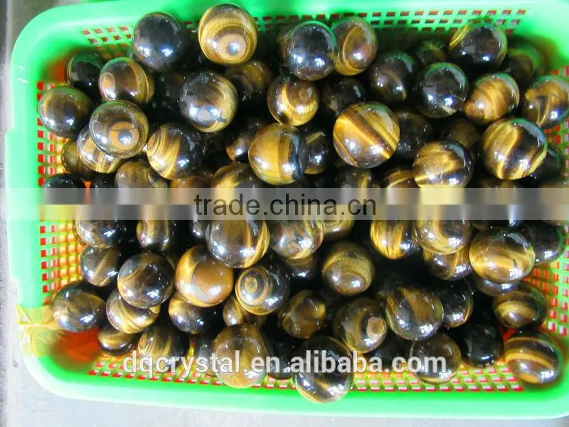 New promoted 100% pure natural tiger eye ball for Home Decoration