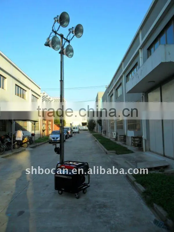 pneumatic lighting tower