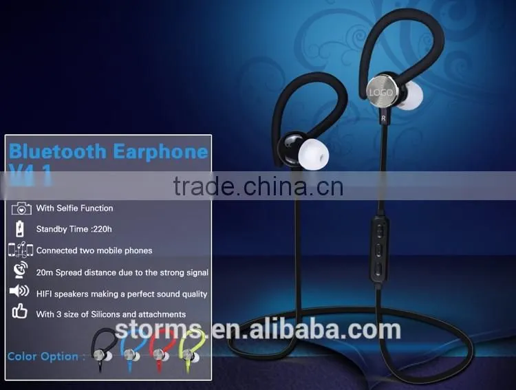 Magnetic Technology Instaconnect Bluetooth headset , wirless headset with Magnetic design