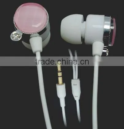 crystal skull earphones