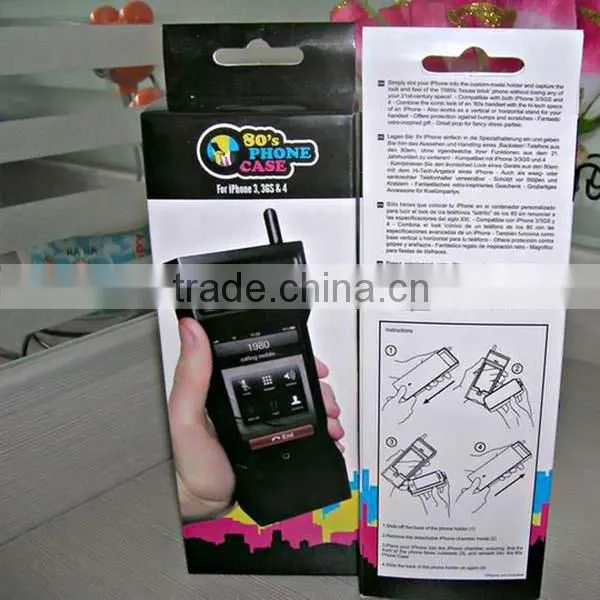 80' Phone Case for I phone3, 3 GS & 4,Best selling High Quality Plastic Phone Case.