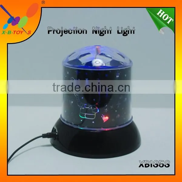 2015 Factory Provide the Projection Lamp Creative LED Rotating Projector