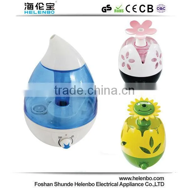 Cool mist ultrasound humidifier for home