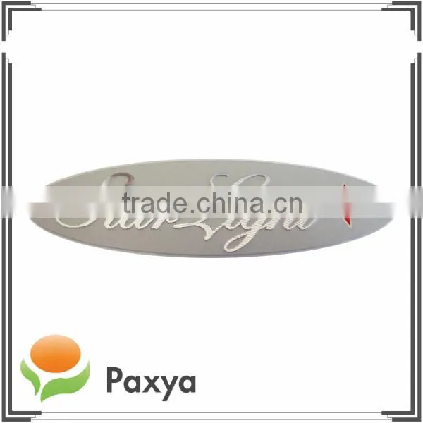 Printed stamping aluminum nameplate