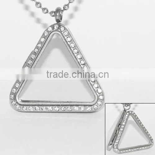 floating locket pendant
