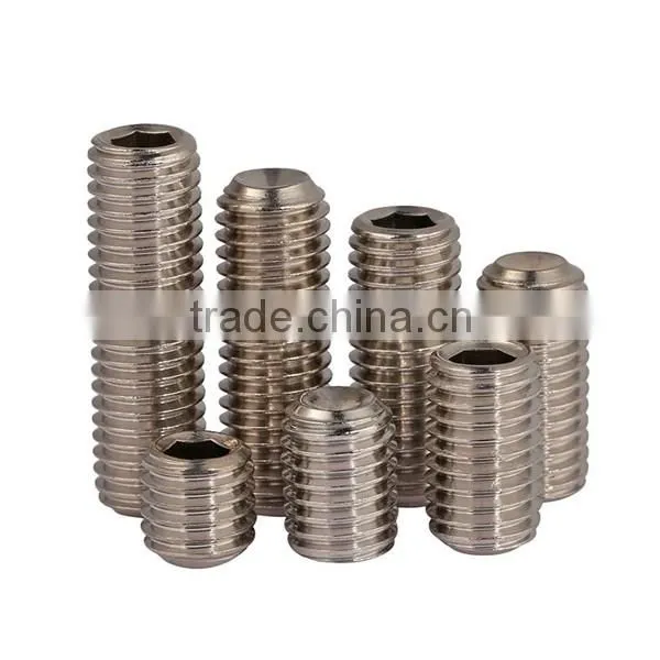 DIN 916 SET SCREW STAINLESS STEEL 316