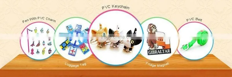 Cheap custom cute cute face advertising key ring/ soft PVC funny face promotion keychain