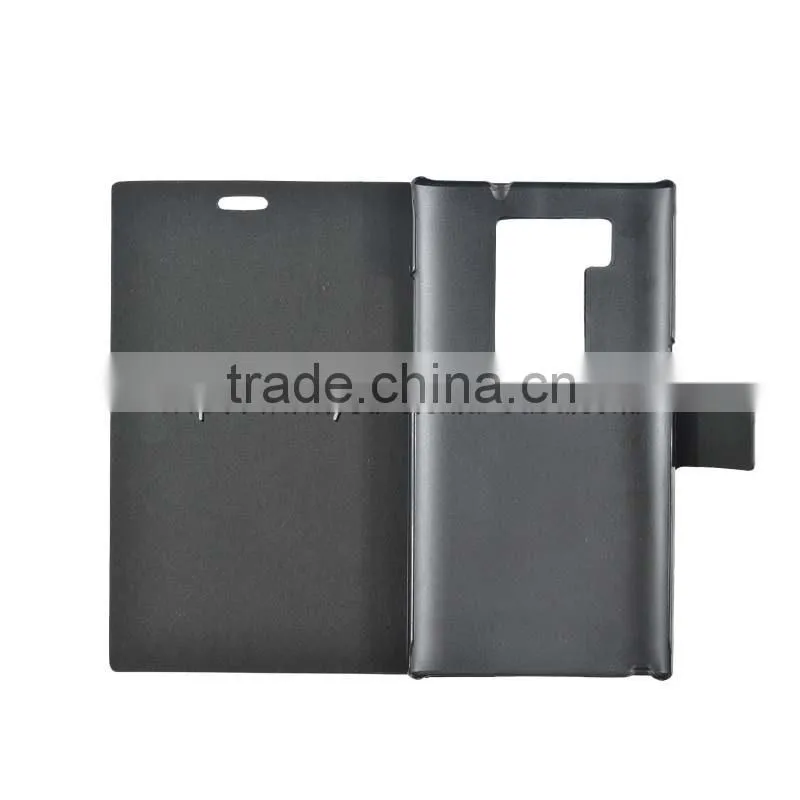 Ultrathin mobile phone leather cases for Pantech A860 Stand function !