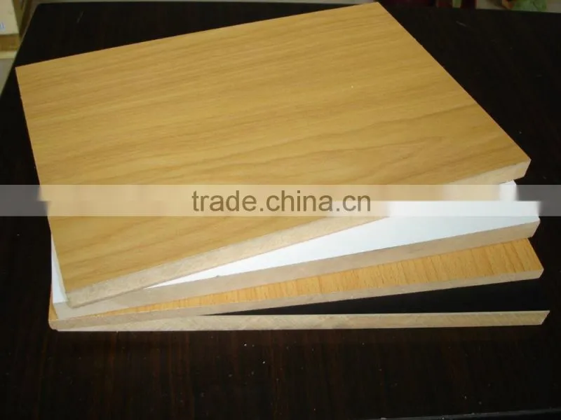 Gooadquality Melamine mdf for furniture and decoration
