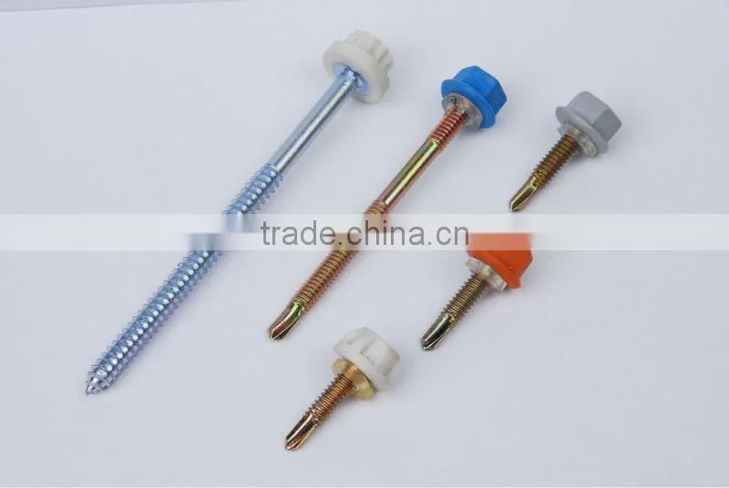 Hex Nylon Head Self Drilling Roofing Screw Series