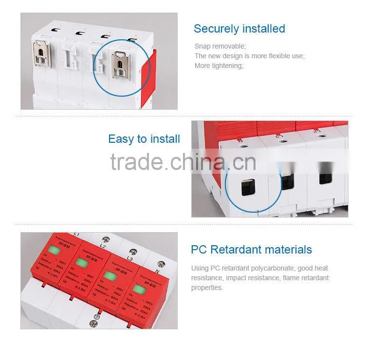 AC Surge Protective Device Waterproof Surge Protector(SP-B30/4)