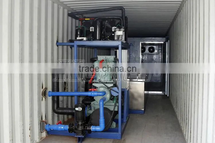 Koller 40HQ Containerized Ice Block Machine equiped with cold room JMB50