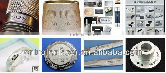 10w 20w laser machine engrave on metal