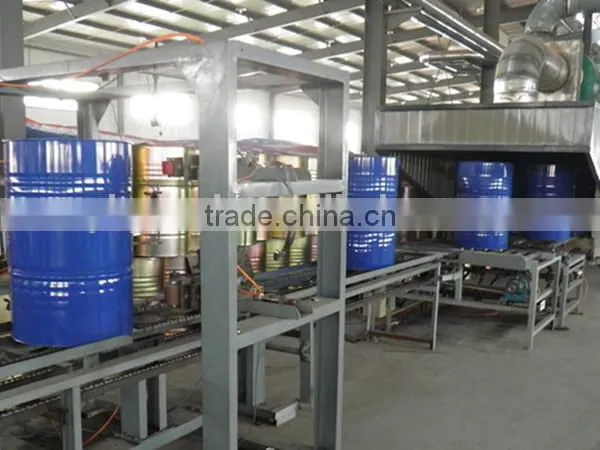 Edging & beading machine for 55 gallon metal drum production line