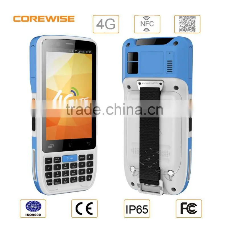 Android Handheld Tablet PC 1D 2D Mini Barcode Scanner with NFC and Bluetooth WIFI GPS