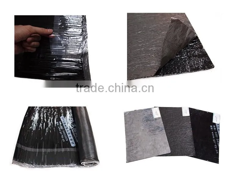 Self-adhesive High Polymer Bitumen Waterproofing Membrane
