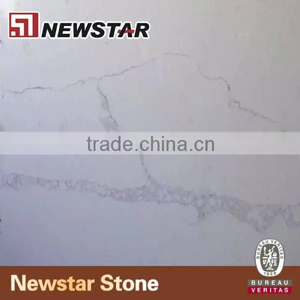 Newstar white calcutta quartz stone