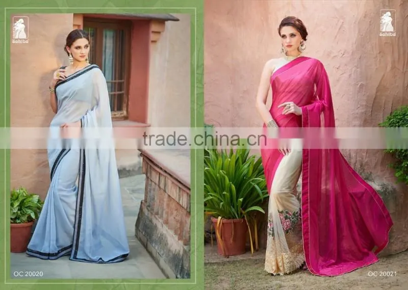 Back drop designer sarees