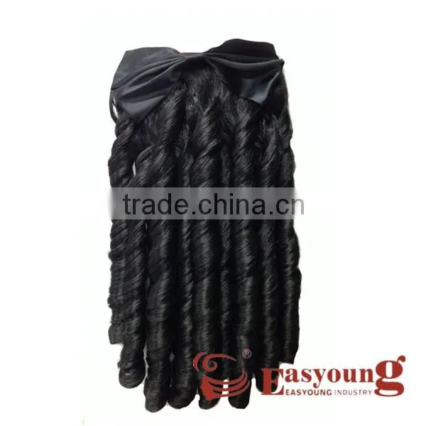 Wedding hair accessories, synthetic curly comb hair attachments