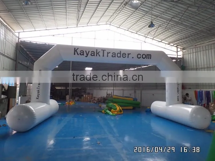 inflatable arch can be use on water for exhibition
