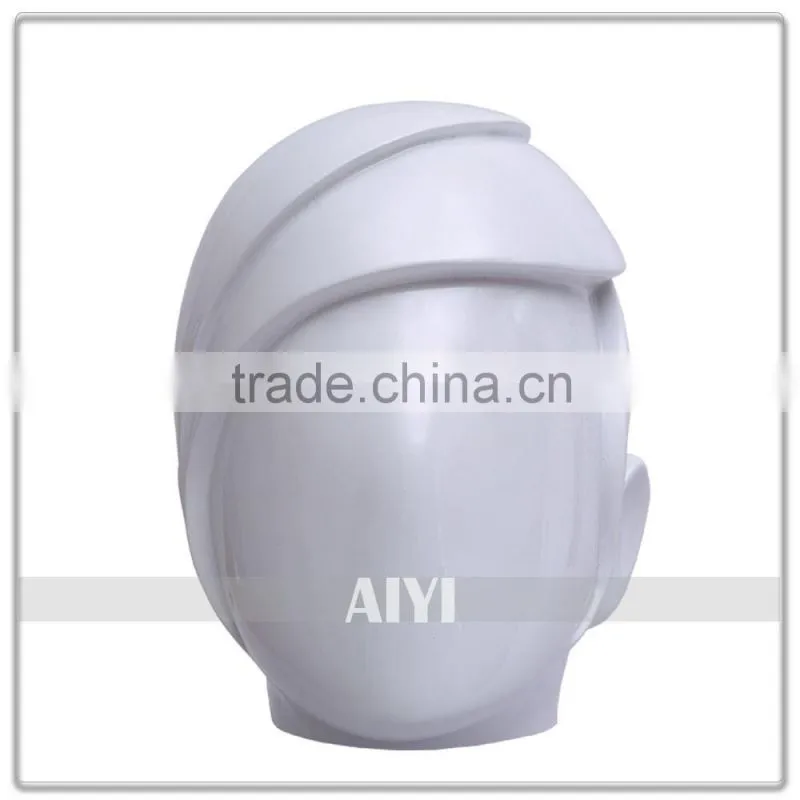 glossy mannequin head for hat or glasses