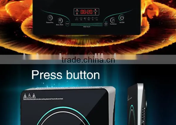 Kitchen appliance 4 digit display induction plastic body cooker Electric induction cooker