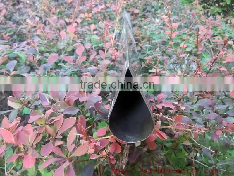 Ti6AL4V titanium water drop tube Gr.5 titanium seamless tube Gr.5 titanium special tube wholesale