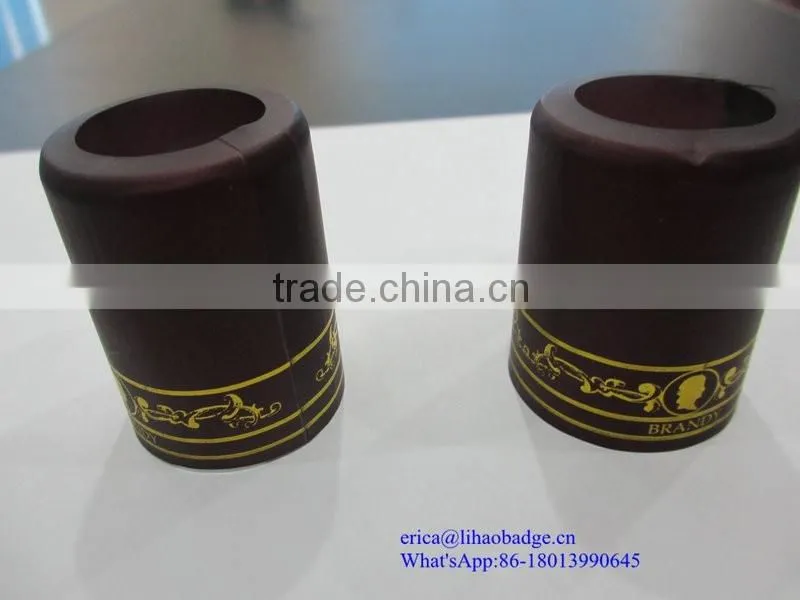 New style Crazy Selling pvc shrink wrap labels bottle caps