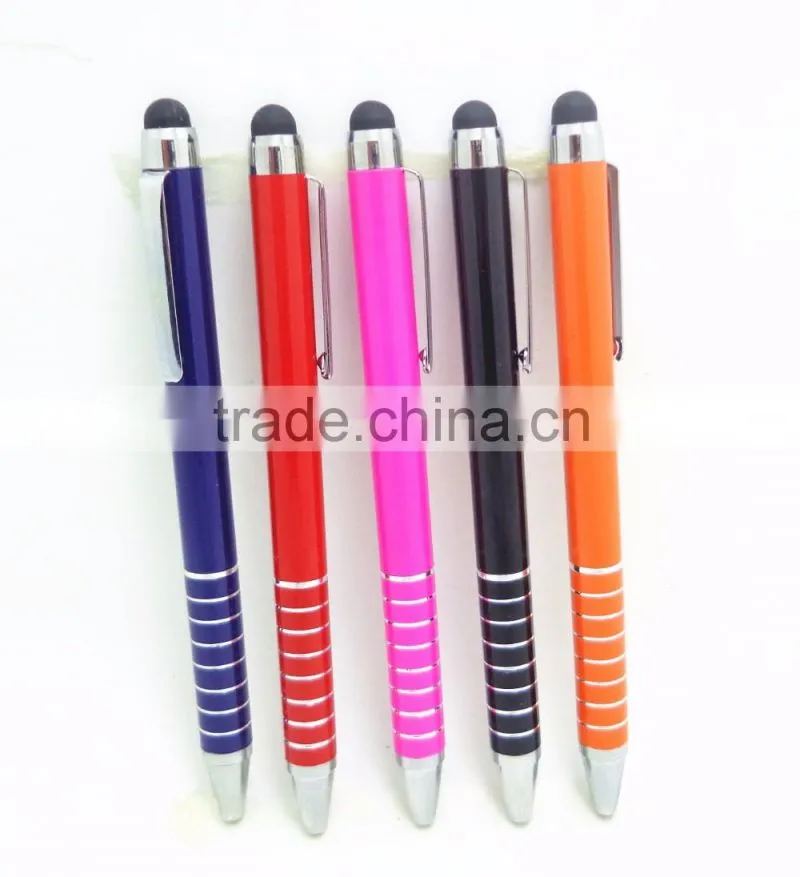 aluminium barrel stylus pen /metal stylus touch pen